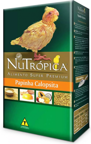 Nutrópica® Especializada Papinha P/ Filhotes De Calopsitas.