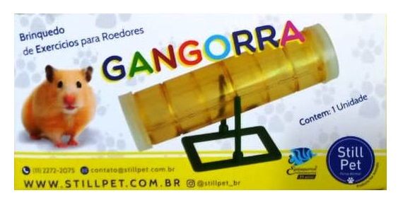 Tunel Tubo Gangorra Para Pequenos Roedores. Hamsters, Esquilos, Ratinhos, Gerbis E Outros.