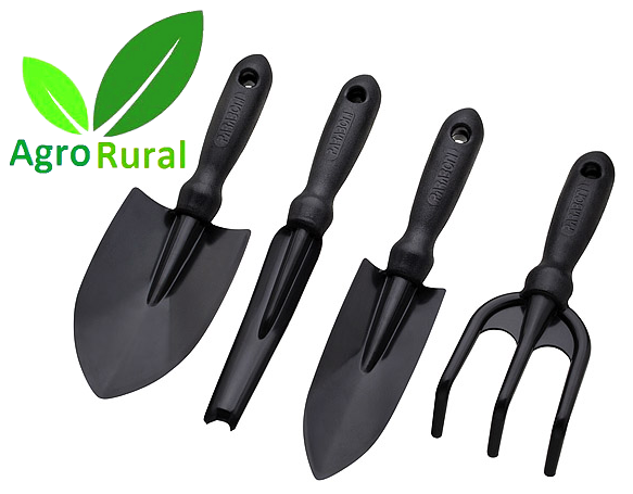 Kit Completo 4 Peças Para Jardinagem Paraboni.