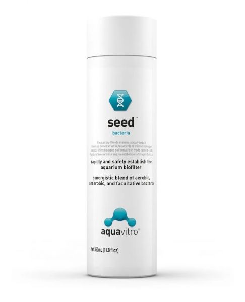 Seachem Aquavitro Seed 350ml Super Acelerador Biológico P/ Aquários