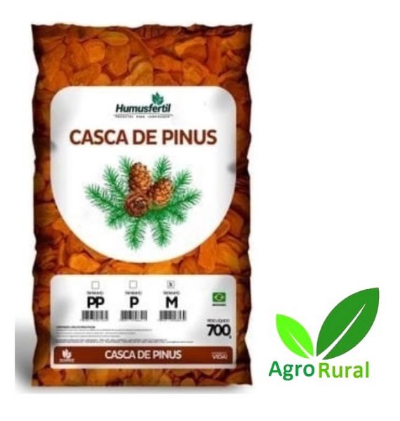 Casca De Pinus. Substrato Para Samambaias, Orquídeas, Violetas, Arvores E Plantas Em Geral.