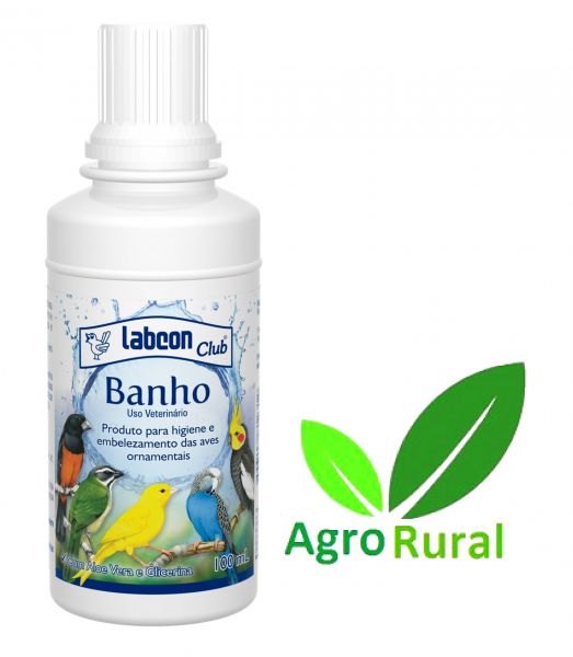 Alcon Labcon Club Banho P/ Higiene E Embelezamento Das Aves Ornamentais. Com Aloe Vera e Glicerina.