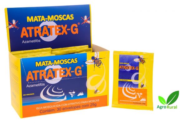 Mata Moscas Atratex. Isca Granulada Com Atrativo Para Controle Das Moscas.