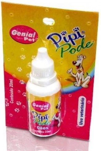 Educador Sanitário P/ Cães. Pipi Pode Genial pet 20ml.