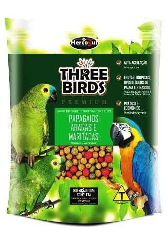 Tree Birds Ração Especial. Papagaio, Arara, Cocota, Maritaca