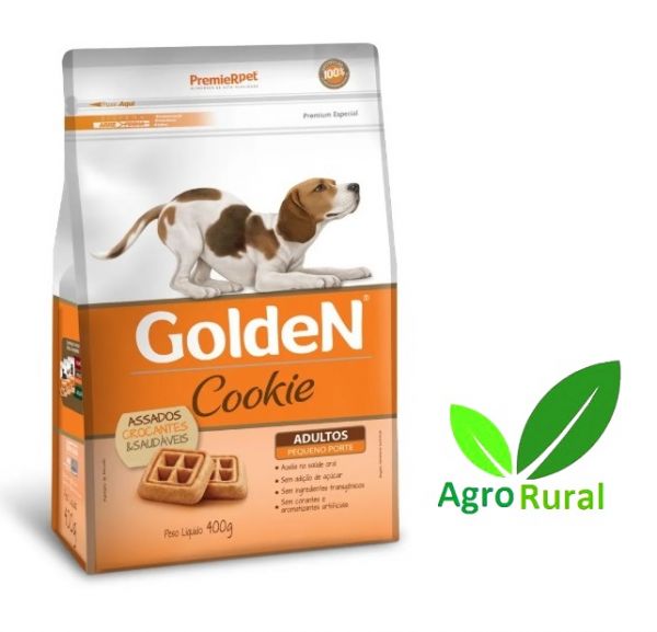 Biscoitos, Petiscos Golden Cookie Cães Adultos Pequenos