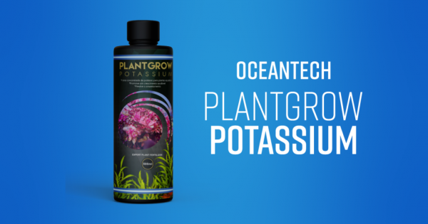 Ocean Tech Plant Grow Potassium 120ml Fertilizante P/ Plantas Aquáticas Uso Em Aquarios Fontes Lagos