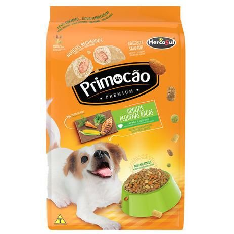 Primocão Premium Pequenas Raças Frango E Vegetais. 10.1 Kilos. Cód: 1319