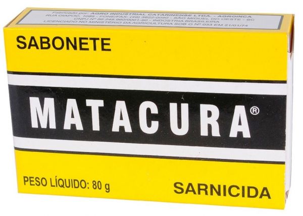 Matacura - Mata Piolhos, Carrapatos e Pulgas. Combate Sarnas Psorótica, Sarcópitica E Notoédrica.