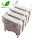 Suporte Acrílico Para Mídia Filtrante Nano Block - Com 4 Cavidades/Gavetas.