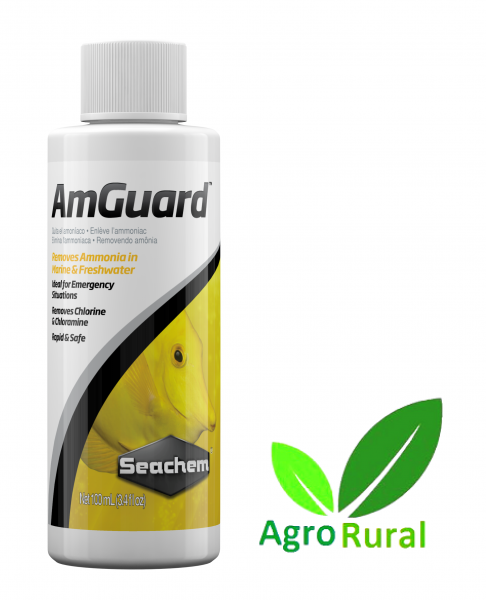 Seachem Amguard 100ml Removedor Amônia Nitrito Cloro E Cloramina