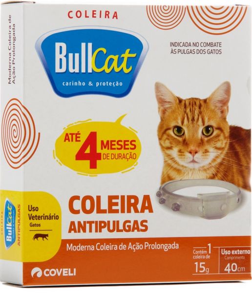 Coleira Anti-Pulgas Para Gatos.