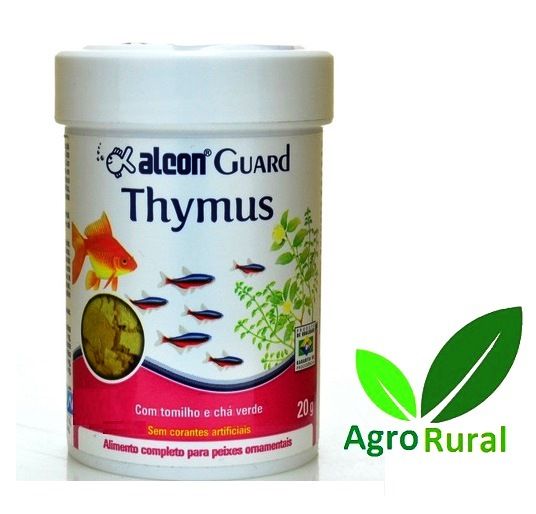 Alcon Guard Thymus 20gr. Ração Especial Com Formulação Elaborada Para Peixes Ornamentais