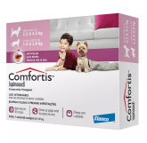 Comfortis 140mg ( Spinosad ) Anti Pulgas Mastigável P/ Cães E Gatos