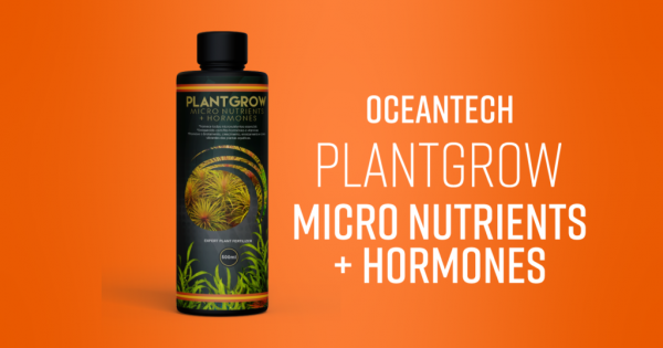 Ocean Tech Plant Grow Micro Nutrients + Hormone 120ml.Para Plantas Aquáticas. Uso Em Aquarios Fontes