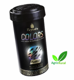 Poytara Colors Flakes 30gr. Black Line. Ração Super Premium. Para Todas As Espécies De Peixes