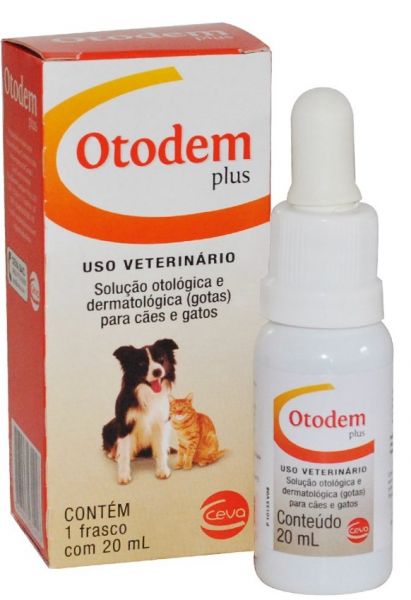 Solução Otológica e Dermatológica Em Gotas Para Cães e Gatos