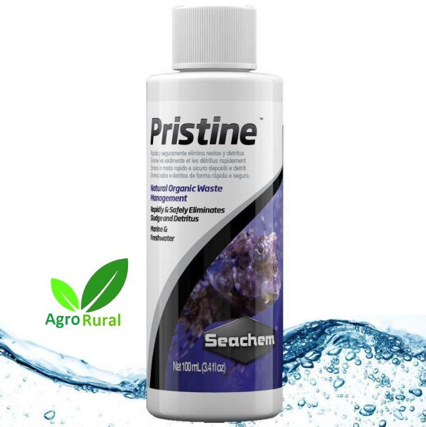 Seachem Pristine 100ml. Removedor De Matéria Organica.