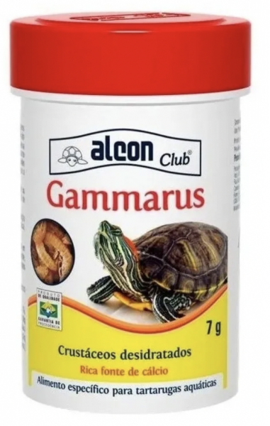 Alcon Club Gammarus 7g Ração Para Todas As Espécies Tartarugas Aquáticas