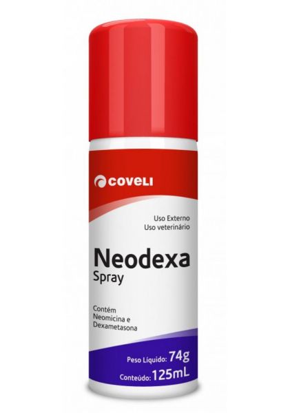 Neodexa Spray. Suturas, Cortes, Ferimentos, Queimaduras E Pós-operatórios.