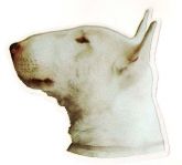 Adesivo Cão Bull Terrier. Frete Grátis P/ Todo O Brasil!