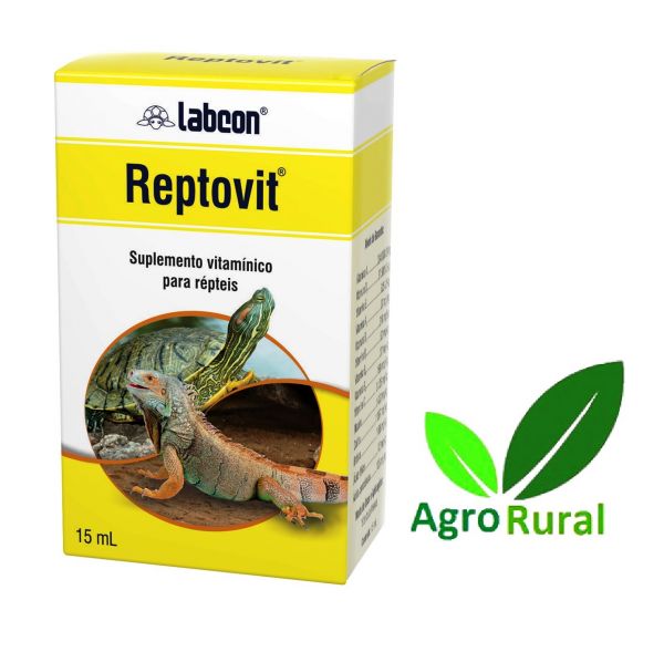 Alcon Labcon Reptovit 15ml Suplemento vitamínico para répteis