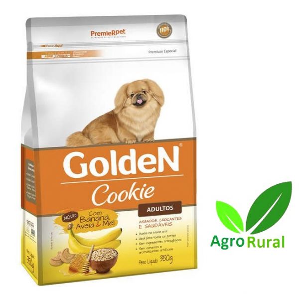 Cookie Golden Adulto Banana Aveia E Mel 350gr. 7897348207207