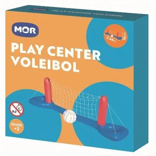 Play Center Voleibol Kit De Volei Aquático Para Piscinas.