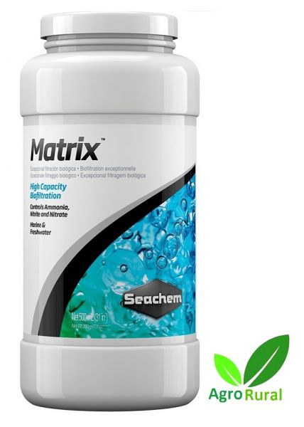 Seachem Matrix 500ml. P/ Aquários, Fontes E Lagos.