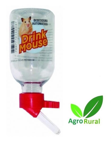 Bebedouro 200ml Drink Mouse Automático Para Hamster, Mercol, Twister...