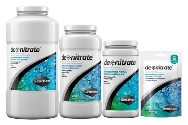 De*Nitrate Seachem 1 Litro. Remove Nitratos, Nitritos, Amônia E Compostos Orgânicos Da Água.