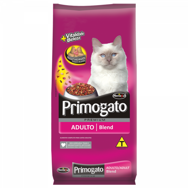 Primogato Premium Blend. Ração Para Gatos Adultos. 20 kilos.