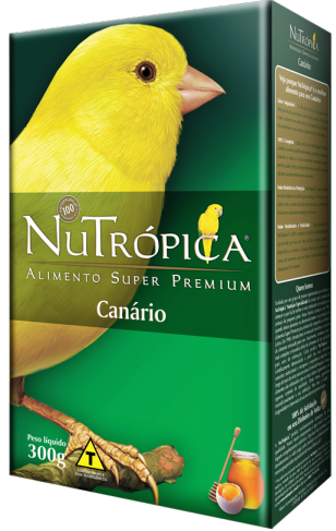 Nutrópica Canário Frutas. Ração Premium De Alta Qualidade.