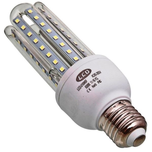 Lâmpada Led 12w Bivolt 110 / 220v. Soquete E27. Branco Frio