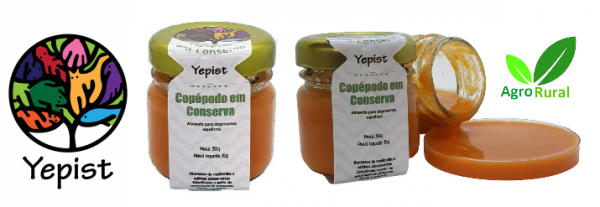 Copépodo Em Conserva Yepist. Alimentação Natural Para Peixes Ornamentais.