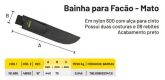 Bainha Para Facão 16" Paraboni. Em Nylon Com Passador Para Cinto.