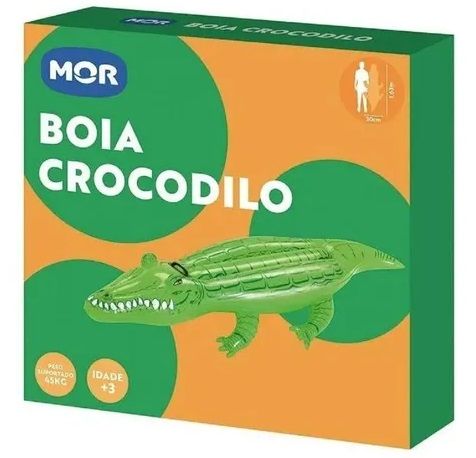 Boia Bote Inflável Infantil Jacaré Aligator Mor. Lagoa, Praia E Piscina.