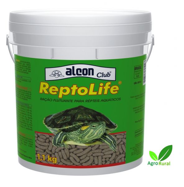 Alcon Club Reptolife 1,1kg Ração P/ Todas As Espécies De Tartarugas Aquática E Cágados Terrestre