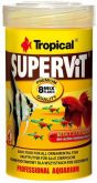 Tropical Supervit Flakes 50gr. Ração Em Flocos Para Peixes De Aquário