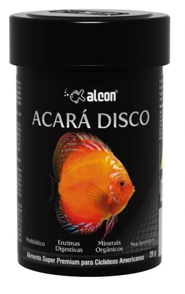 Alcon Acara Disco 25gr. Alimento Super Premium Extrusado Completo Para Ciclídeos Americanos.