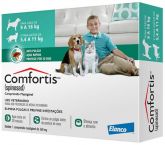 Comfortis 560mg. ( Spinosad ) Anti Pulgas Mastigável P/ Cães E Gatos