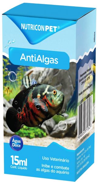 Antialgas. Elimina Algas E Limo De Aquarios, Lagos, Piscinas