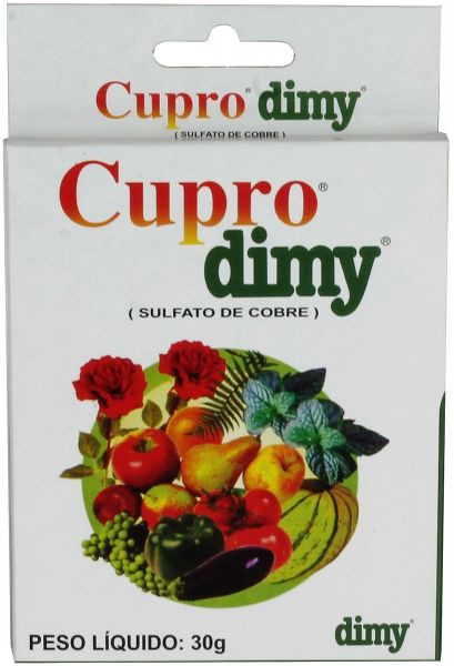 Sulfato De Cobre. Cupro Dimy. Fertilizante E Fungicida A Base DE Cobre.