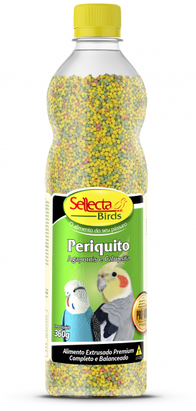 Sellecta Extrusado Periquito 360g. Alimento Completo P/ Periquitos, Agapornis E Calopsitas.