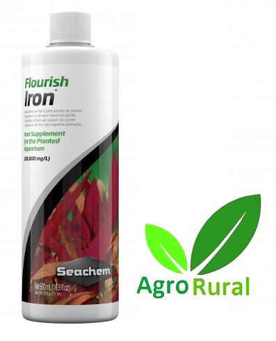 Seachem Flourish Iron 500ml. Fertilizante Para Aquarios Plantados.