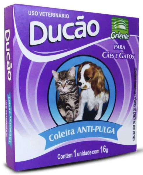 Ducão Coleira Anti Pulgas Para Cães E Gatos.