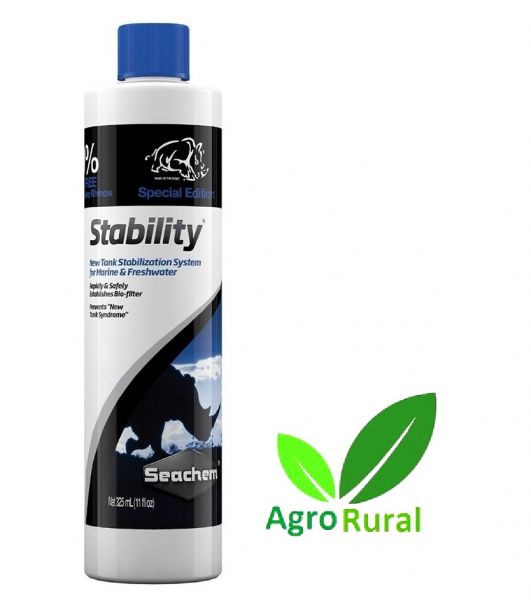 Seachem Stability 325ml. Acelerador Biológico Para Aquários