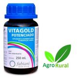 Vitagold Potenciado 250ml. Suplemento Vitamínico Para Alimentação Animal