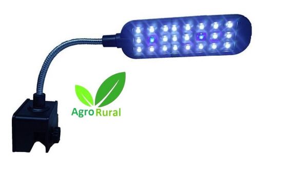 Luminaria Led Para Aquários. 38L Bivolt Automática. Com 24 Leds.