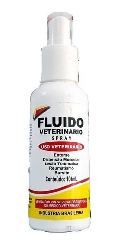 Fluído Labovet Spray. Para Entorse, Distensão, Lesão Traumática, Bursite...